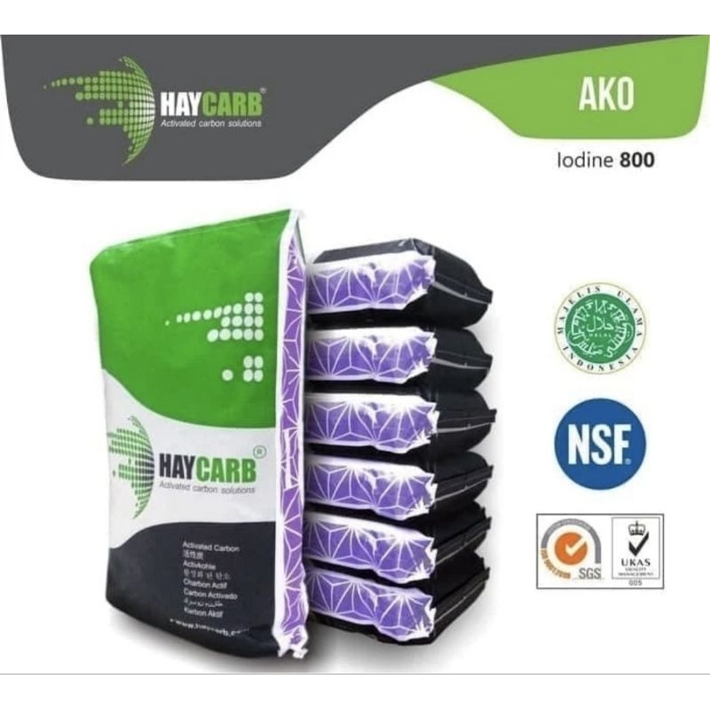 Karbon Aktif Haycarb 8 × 30 EKO Media Filter Air