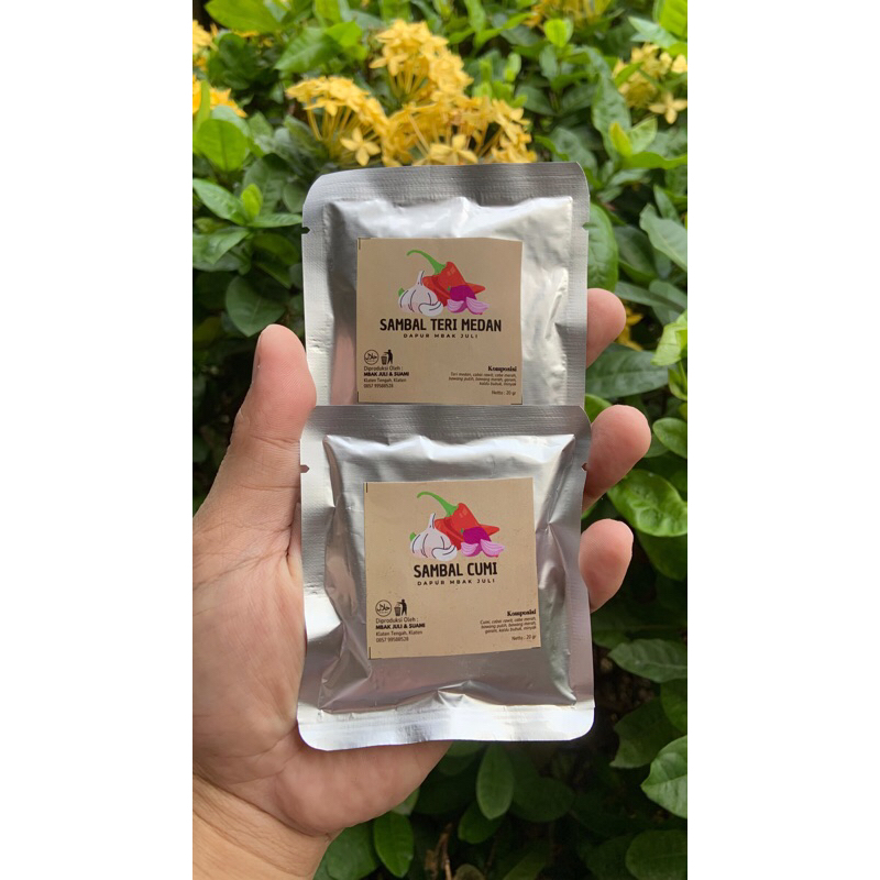 

Sambal Teri Medan, Sambal Cumi Sachet