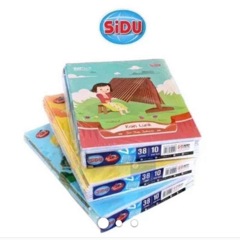

Buku Sidu (10 buku) 38 lembar (BARU)