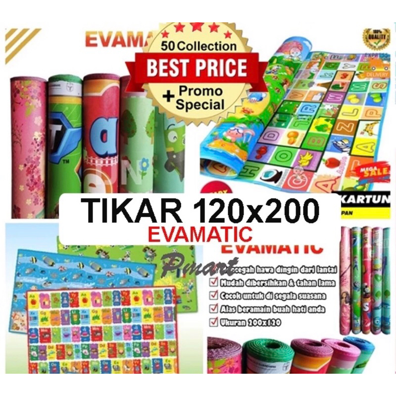 karpet lantai evamatic 120x200