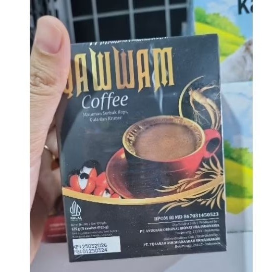 Qawwam Coffee / Kopi Qawwam untuk Stamina