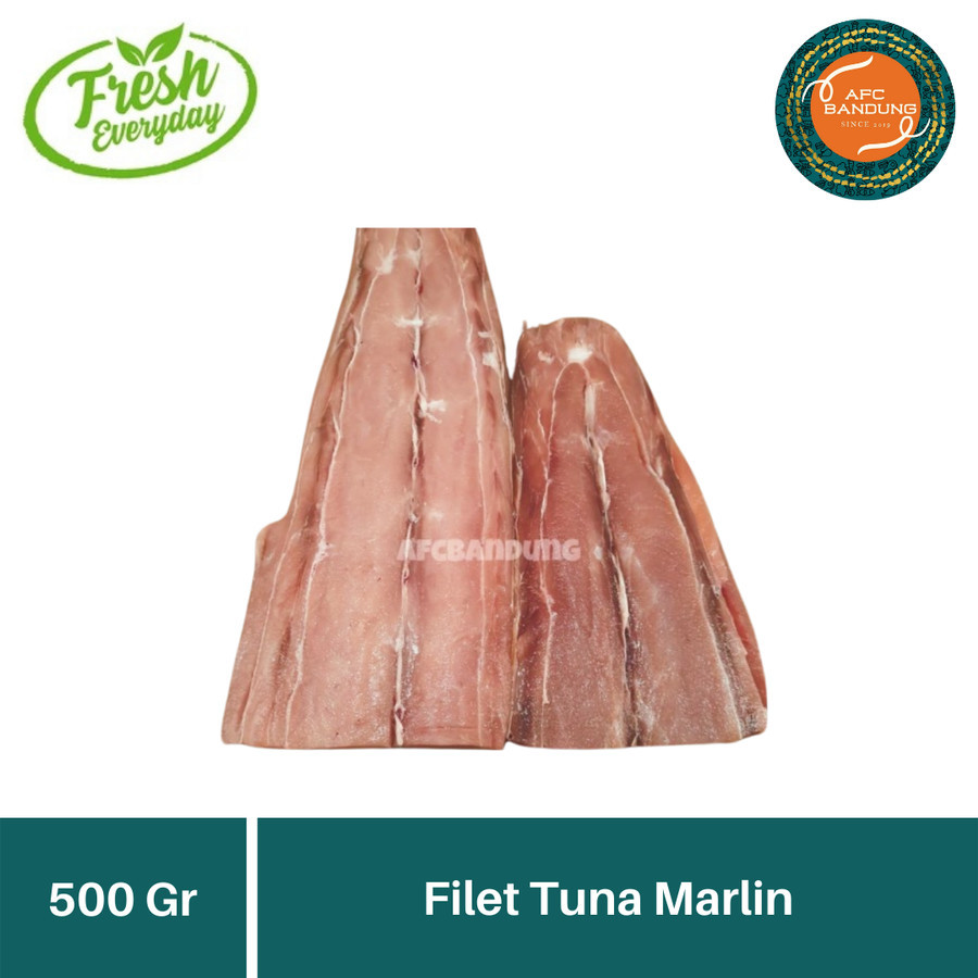 

Daging Fillet Ikan Tuna Marlin Segar 500gr Filet Fish Marline Fresh 500gr