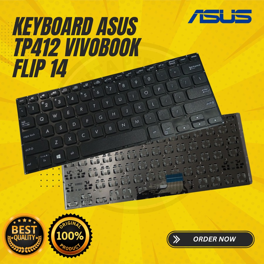 Keyboard ORIGINAL ASUS VivoBook Flip 14 TP412 TP412U TP412UA TP412F