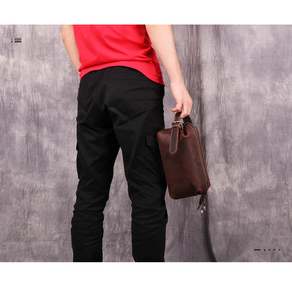 Clutch Pria Kulit Asli - Handbag Clutch Kulit Sapi Asli Original