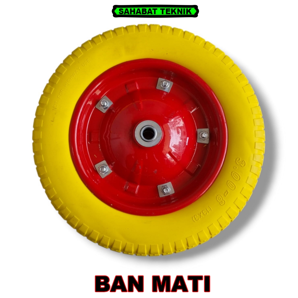 Roda Angkong Ban Mati Gerobak Sorong Roda Gerobak Pasir Ban Solid Ban Mati Gerobak Pasir