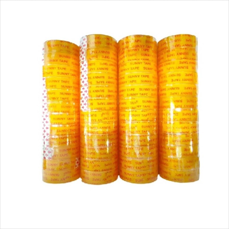 

Solasi bening Mini kecil DAIMARU 12 mm x 25 yard Selotip kado (12 pcs)