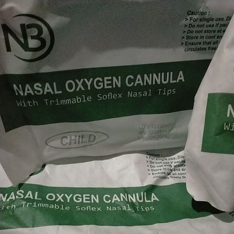 Nasal Oxygen Cannula
