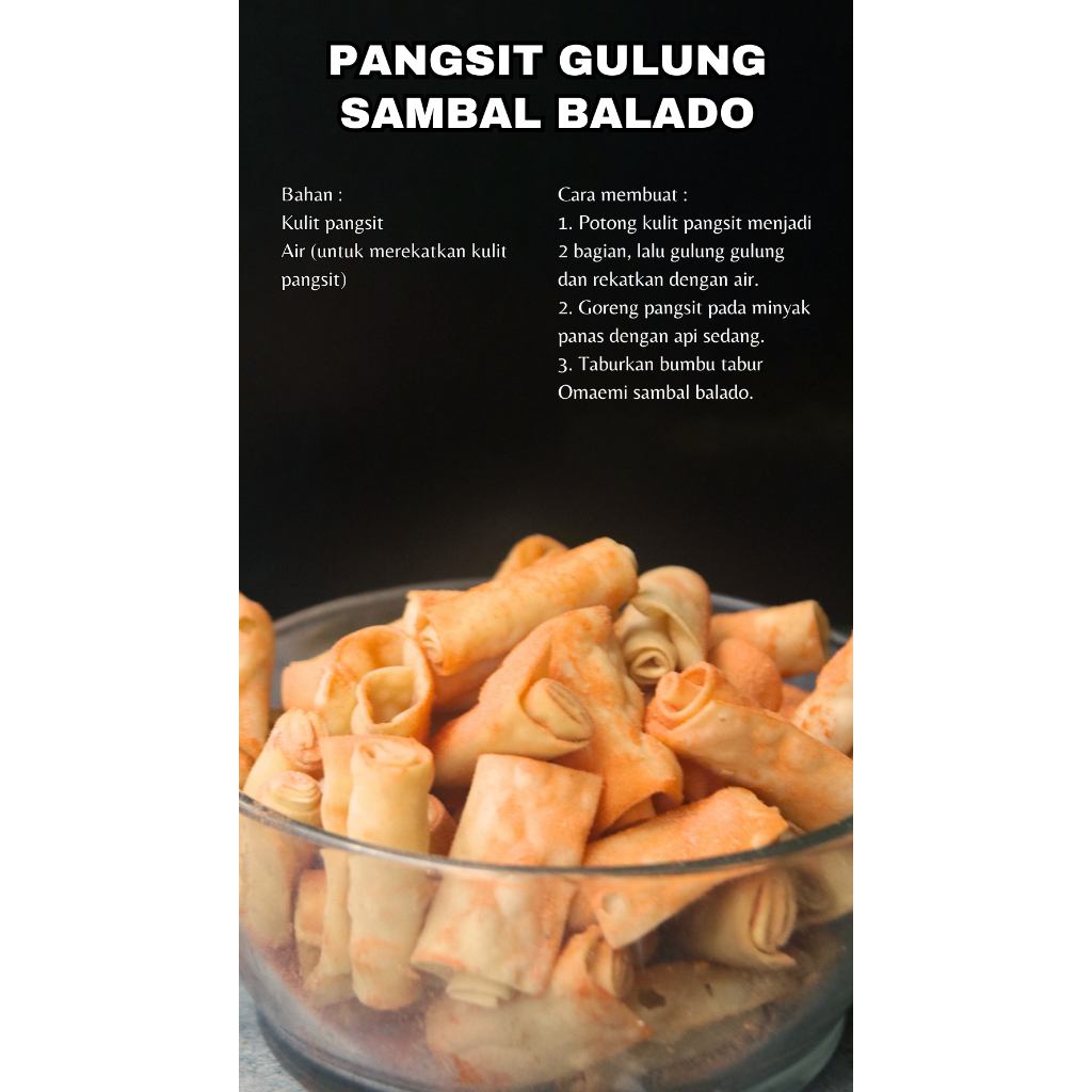 

KTr190 BUMBU TABUR SAMBAL BALADO 1KG