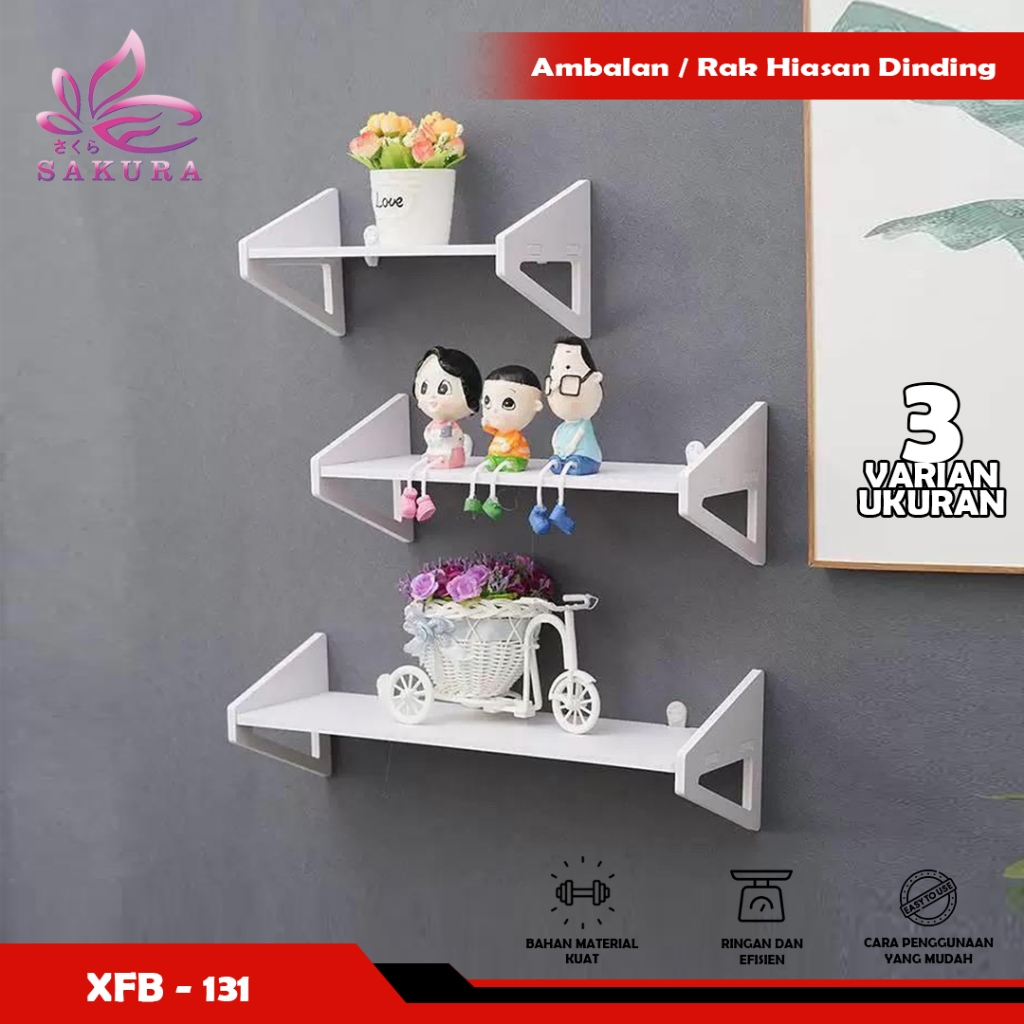 Rak dinding kamar mandi tanpa meninju, rak bunga sederhana kamar tidur hiasan dinding rak buku ruang