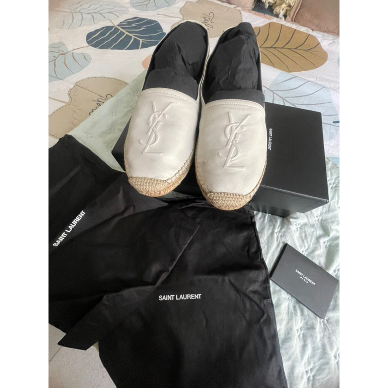 SEPATU YSL SAINT LAURENT ESPADRILLES SHOES