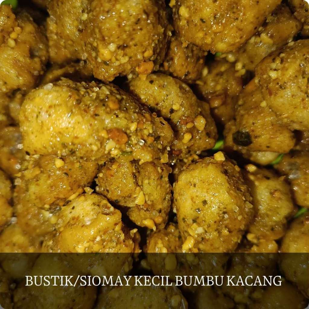 

SIOMAY KECIL/BUSTIK BUMBU KACANG 250gr