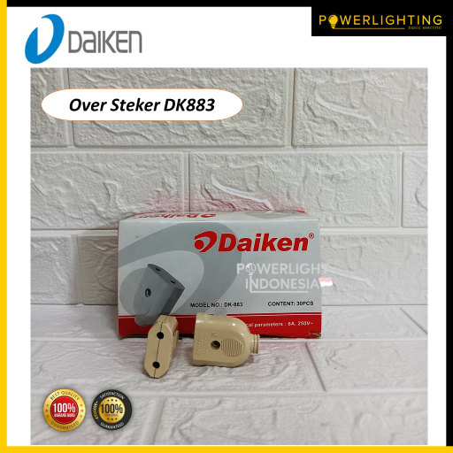 Daiken DK - 883 Steker Kontra Daiken / Kontra Biasa / Over Steker Gepeng
