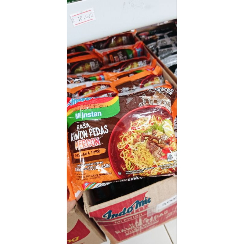 

Indomie rawon pedas mercon