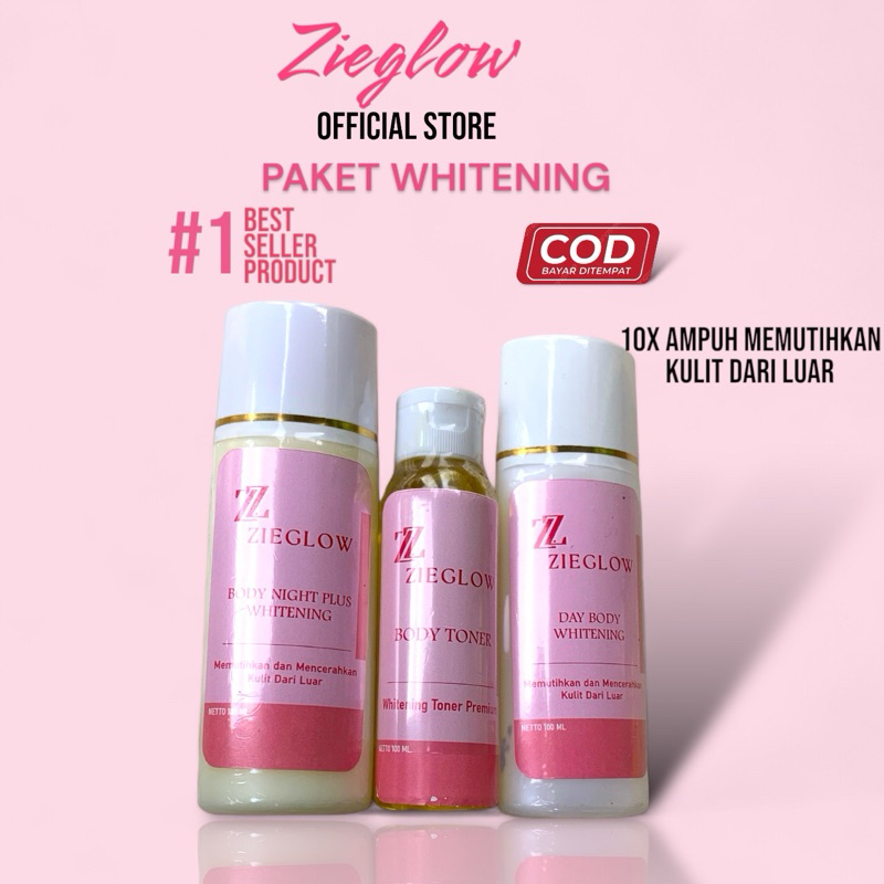 hb zieglow Lotion Extra Whitening - Handbody Pemutih 10x Kulit & toner megangkat daki diBadan
