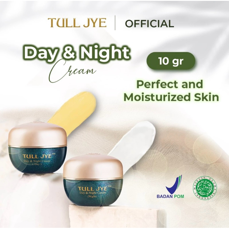 TULL JYE DAY CREAM & NIGHT CREAM | TULL JYE HIJAU | TULL JYE CREAM SIANG MALAM