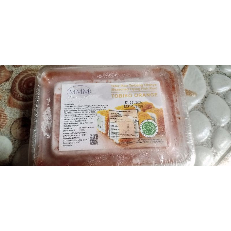 

TOBIKO TELUR IKAN ORANGE