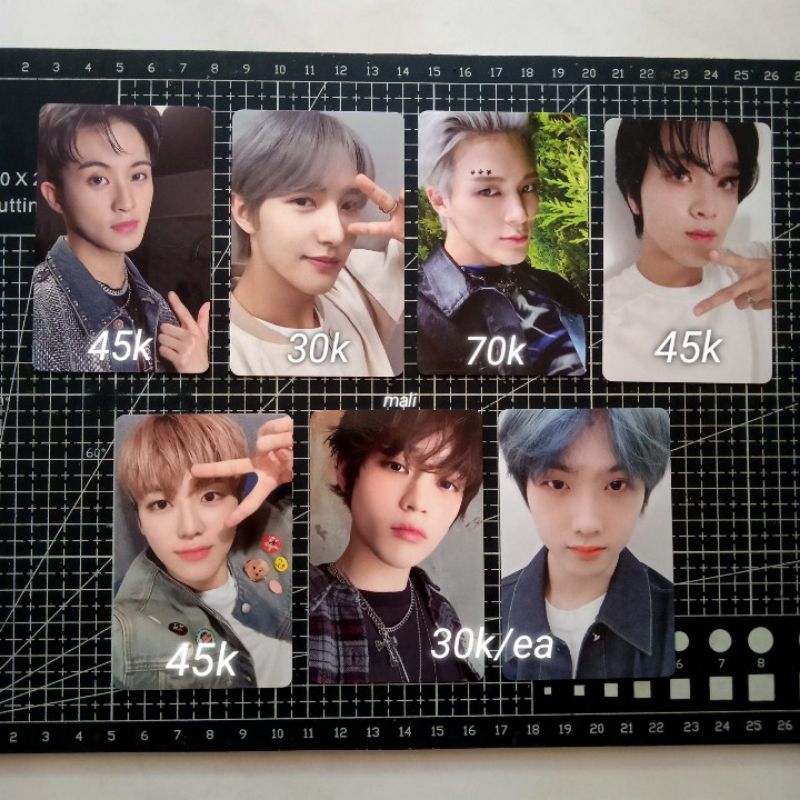 Photocard pc nct dream ISTJ banefit withmuu vc Jeno Alucard