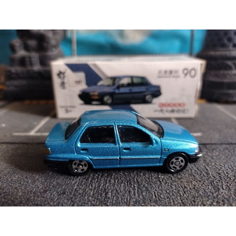 MAINAN DIECAST XCARTOYS MODELS DAIHATSU CHARADE CLASSY BIRU LOOSE BOX ADA EX KOLEKSI