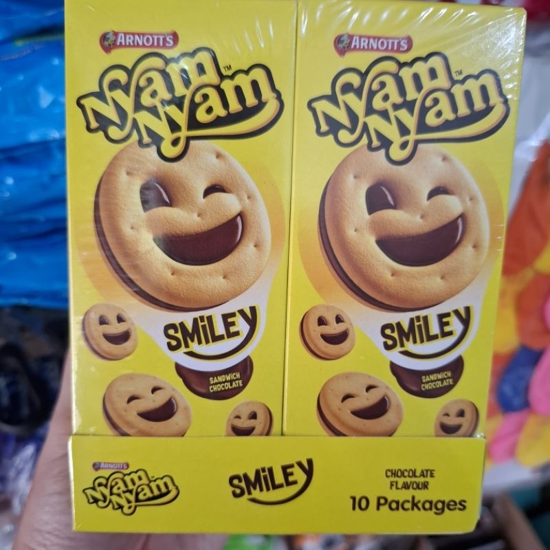 

Nyam-nyam Smiley Chocolate isi 10