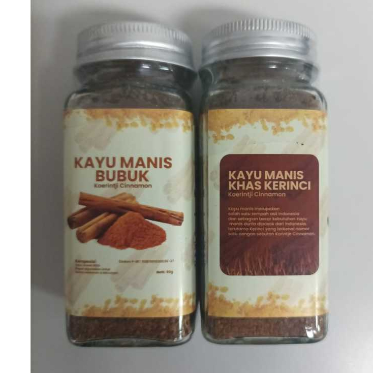 

Kayu Manis Khas Kerinci (bubuk) by Kerinci Autentik 50gr