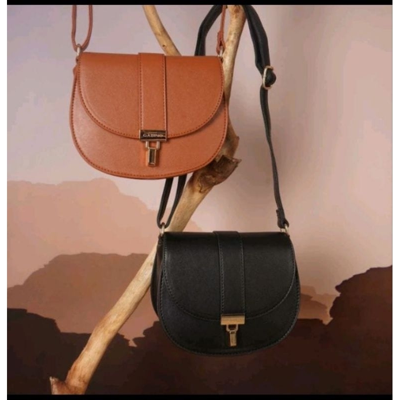 Gabino Tas Wanita Satchel Selempang Casual Wina - G4AB3015