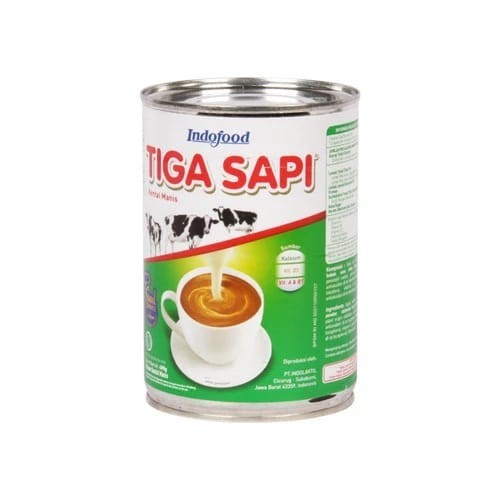 

Susu Tiga Sapi Susu Kental Manis Cap Tiga Sapi 3 Sapi indofood 490gr