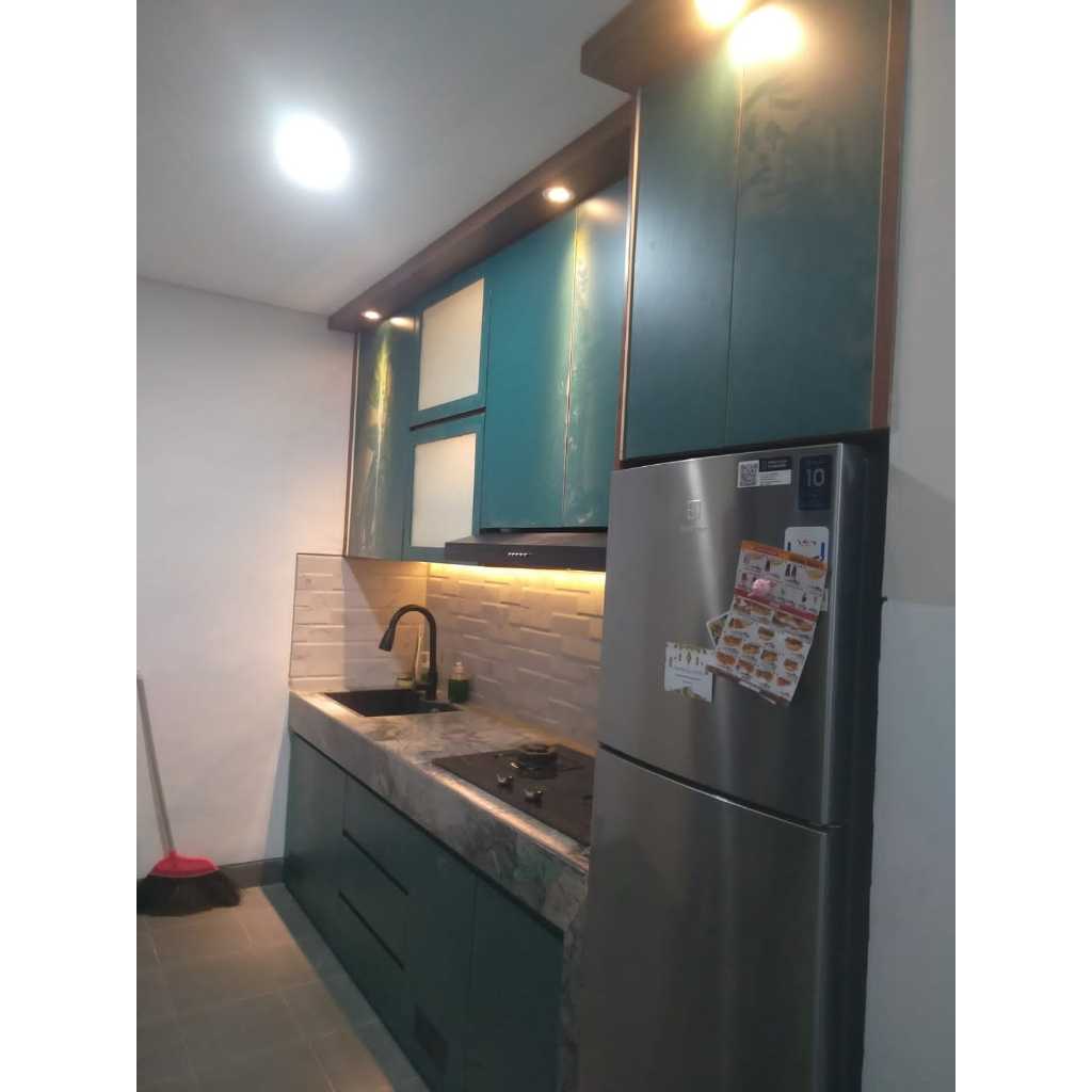 kitchen set sidoarjo, custom, model kekinian