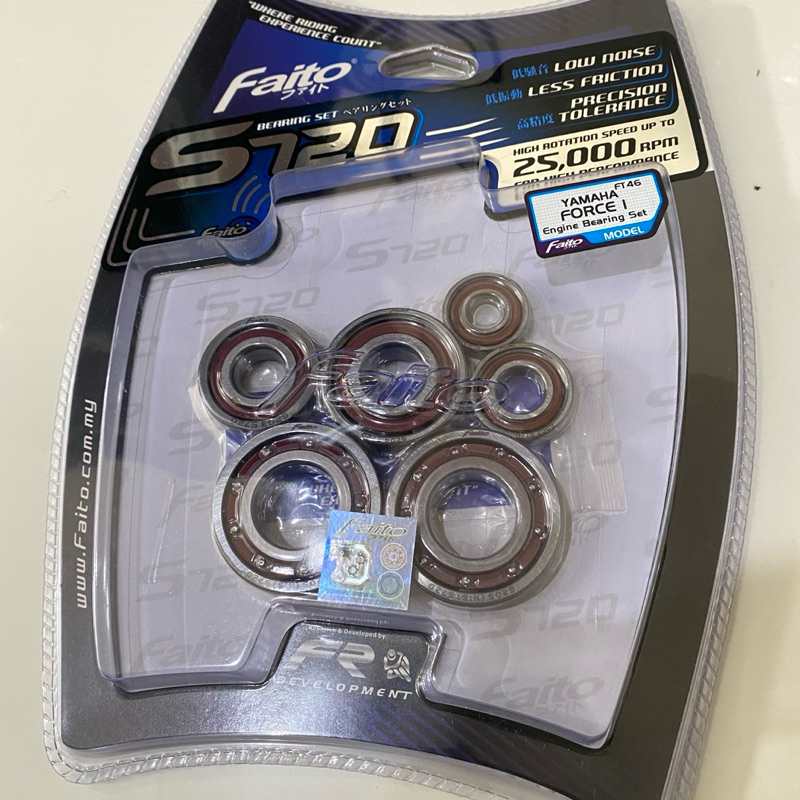 BEARING ENGINE SET FAITO YAMAHA FIZR FORCE1 S720