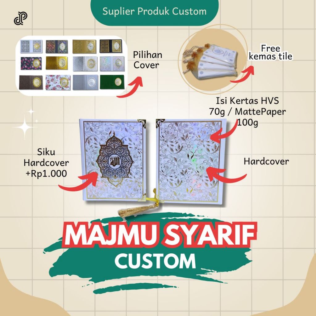 Majmu Syarif Custom Grosir, Custom Grosir Majmu Syarif