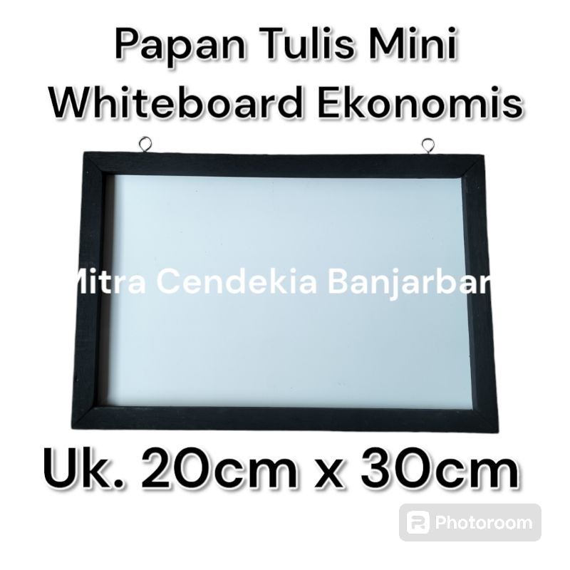 

Papan Tulis Mini White board Ekonomis 20cm x 30cm
