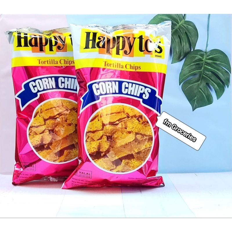 

Happy Tos Tortila Chips Merah