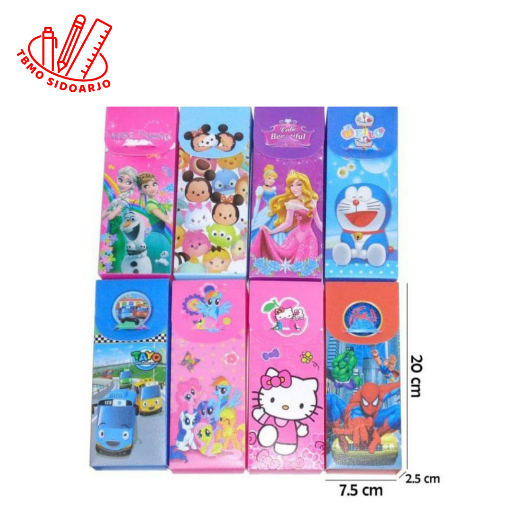 

TBMO Kotak Pensil Rakit Karakter / Kotak Pensil Rakit