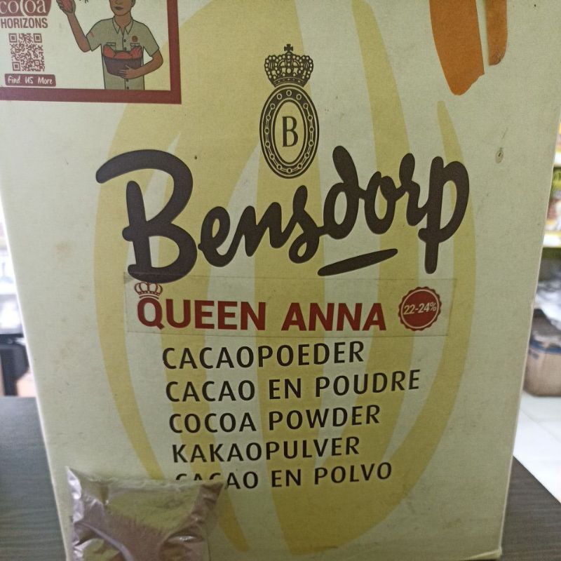 

bensdorp cokelat bubuk/cocoa powder kemasan repack 100gr