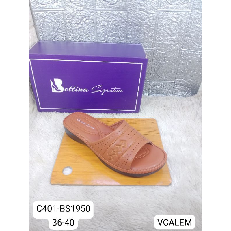 sandal wedges wanita BETTINA 1950