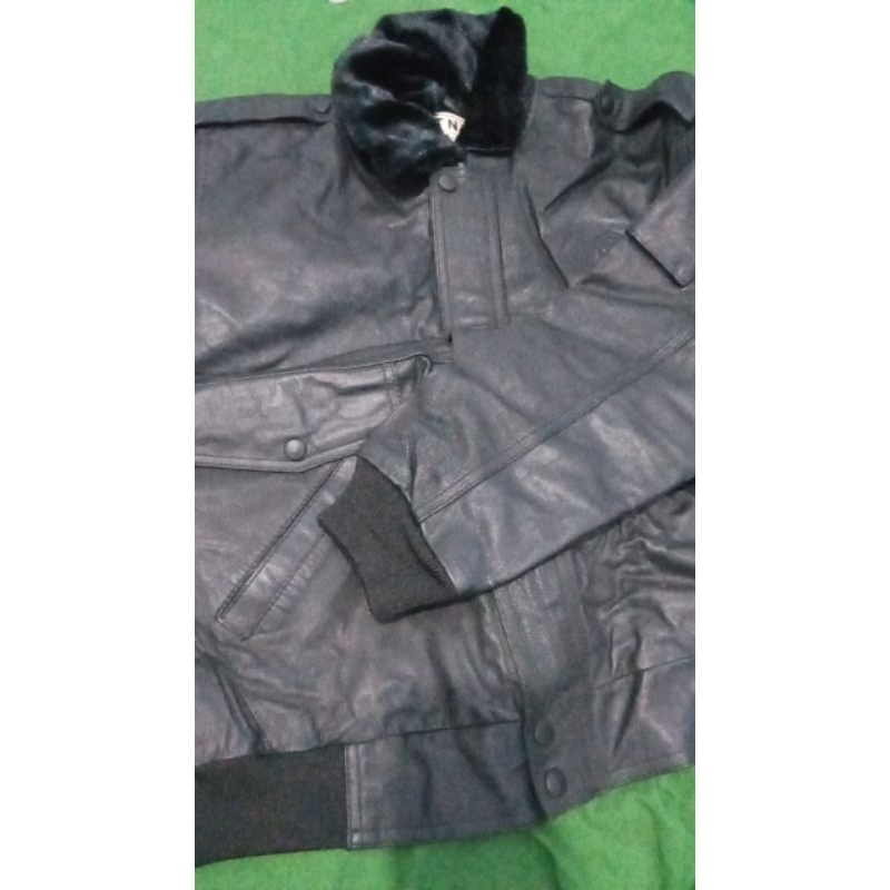 JAKET KULIT ASLI JATAH TNI.JAKET KULIT ORI JATAH TNI