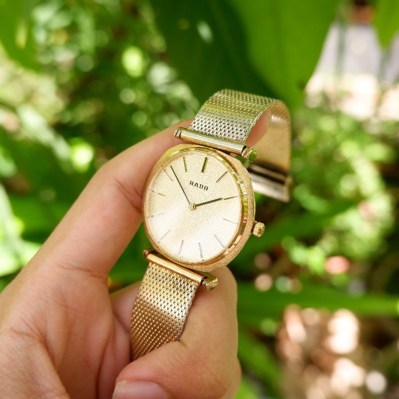 Rare Rado 563.9001.2 Gold Plated Automatic Watch