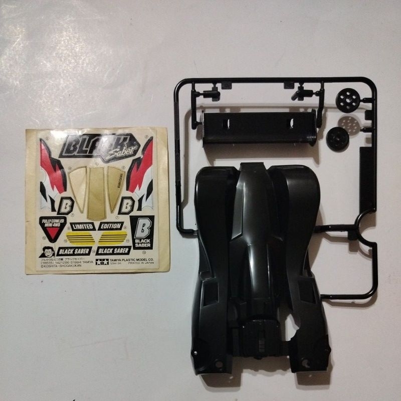tamiya body Magnum saber black