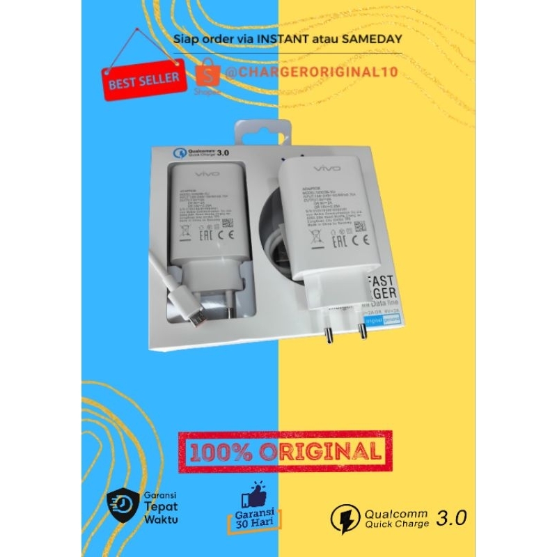 Vivo Charger Y15  Vivo Casan fastcharging Casan Vivo Y12S Y20 Charger Vivo FASTCHARGING Y15S Charger