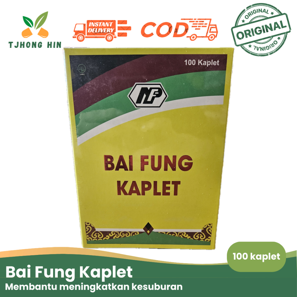 Bai Feng Wan / Bai Fung Kaplet 100 Kaplet / Baifung Pai Fung Yen / Menjaga Kesehatan Tubuh / Melanca