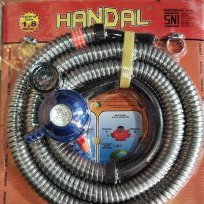 HANDAL SELANG GAS PAKET REGULATOR PAKET SELANG GAS REGULATOR METER