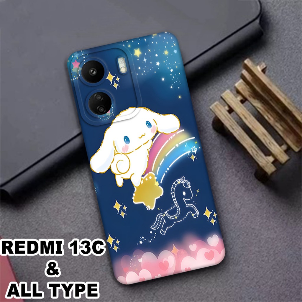 (GC17) Softcase karet Hp REDMI 13C | Case Lucu | Case REDMI 13C Silikon Tpu Pro Camera | Kesing REDM