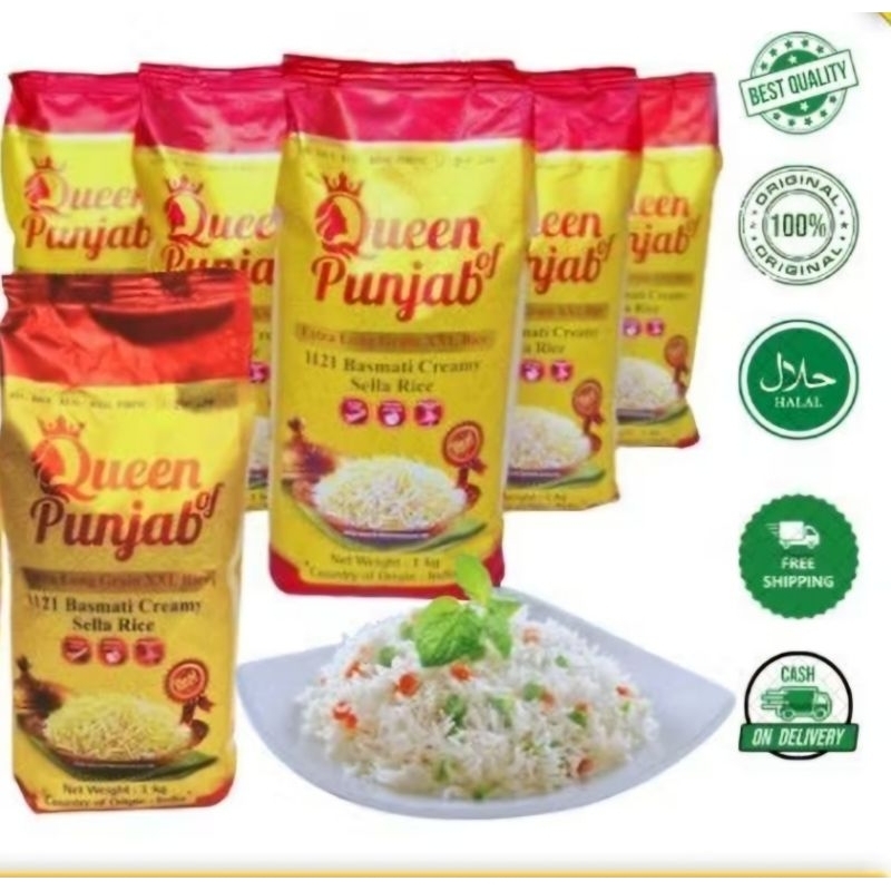 

Beras Basmati Qween Punjab / Doonmalay 1kg