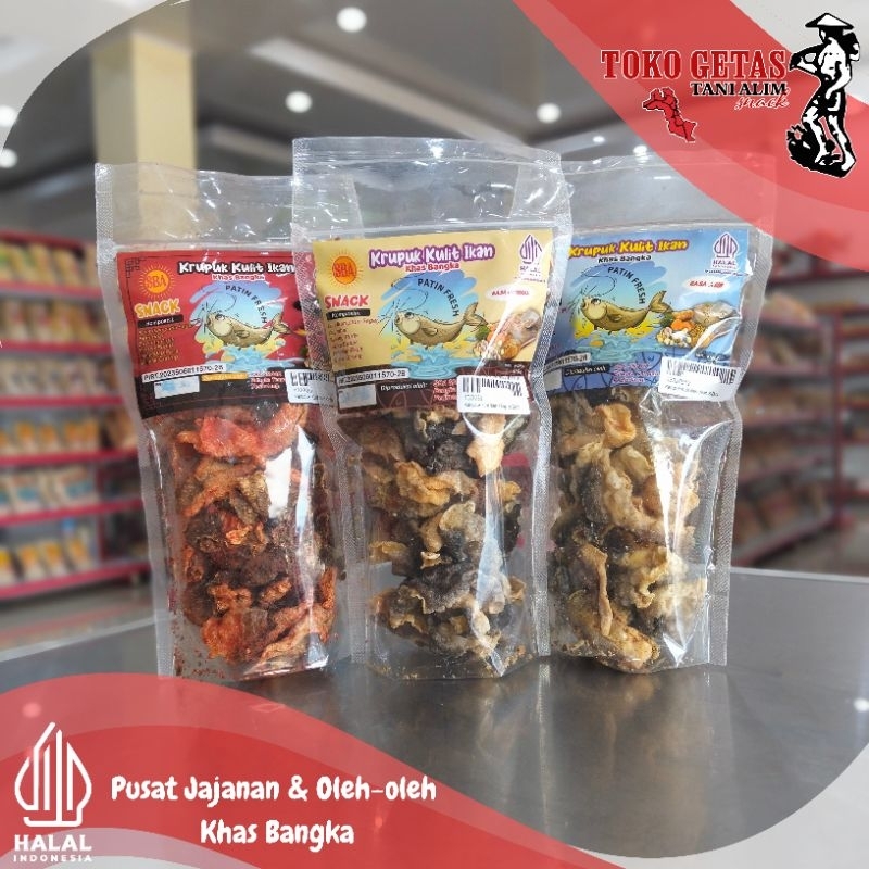 

Kerupuk Kulit Ikan Patin Segar SBA