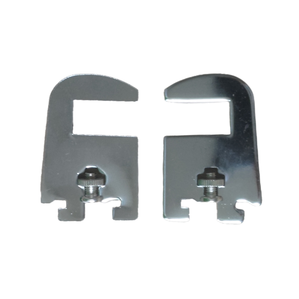 Daun Bracket Pipa Holow Kotak Siku Braket Penyangga Rak Dinding