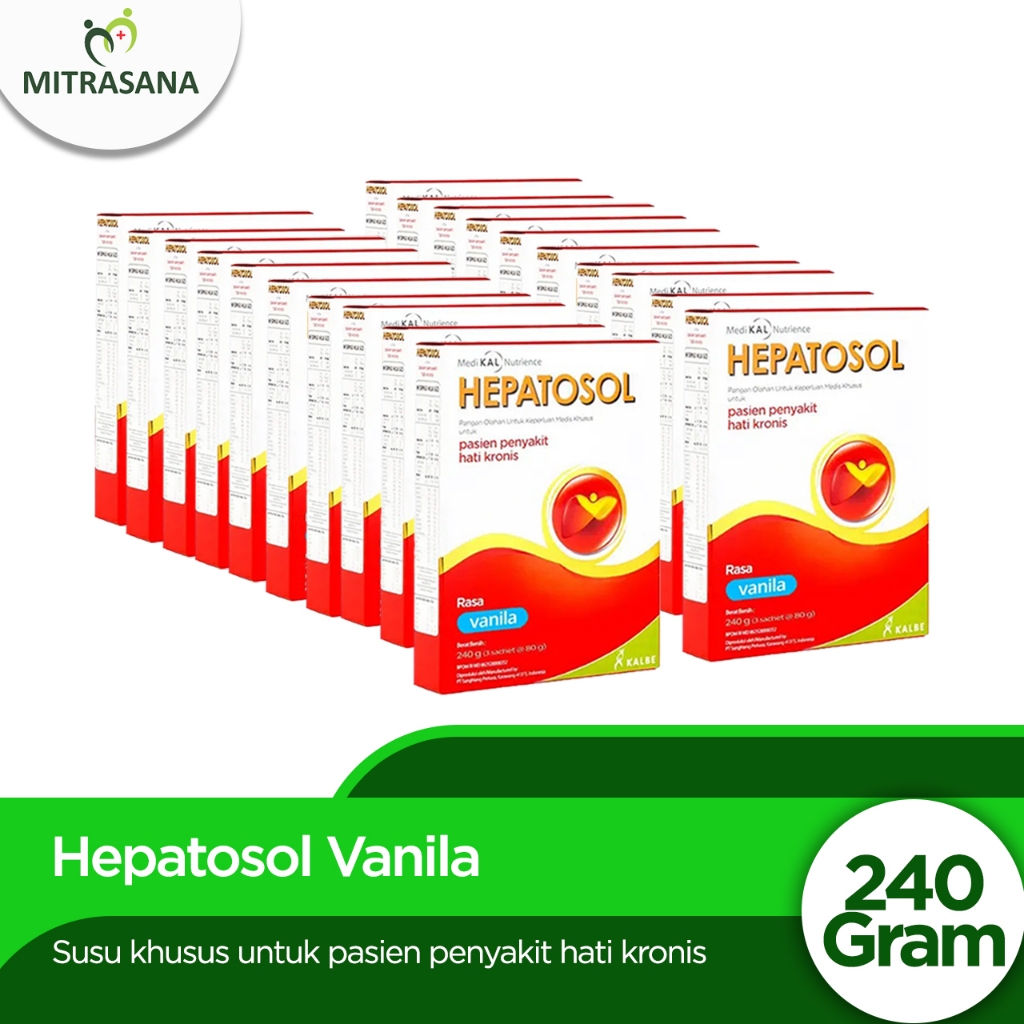 

Bundle 24 Box Hepatosol - Nutrisi Kesehatan Hati