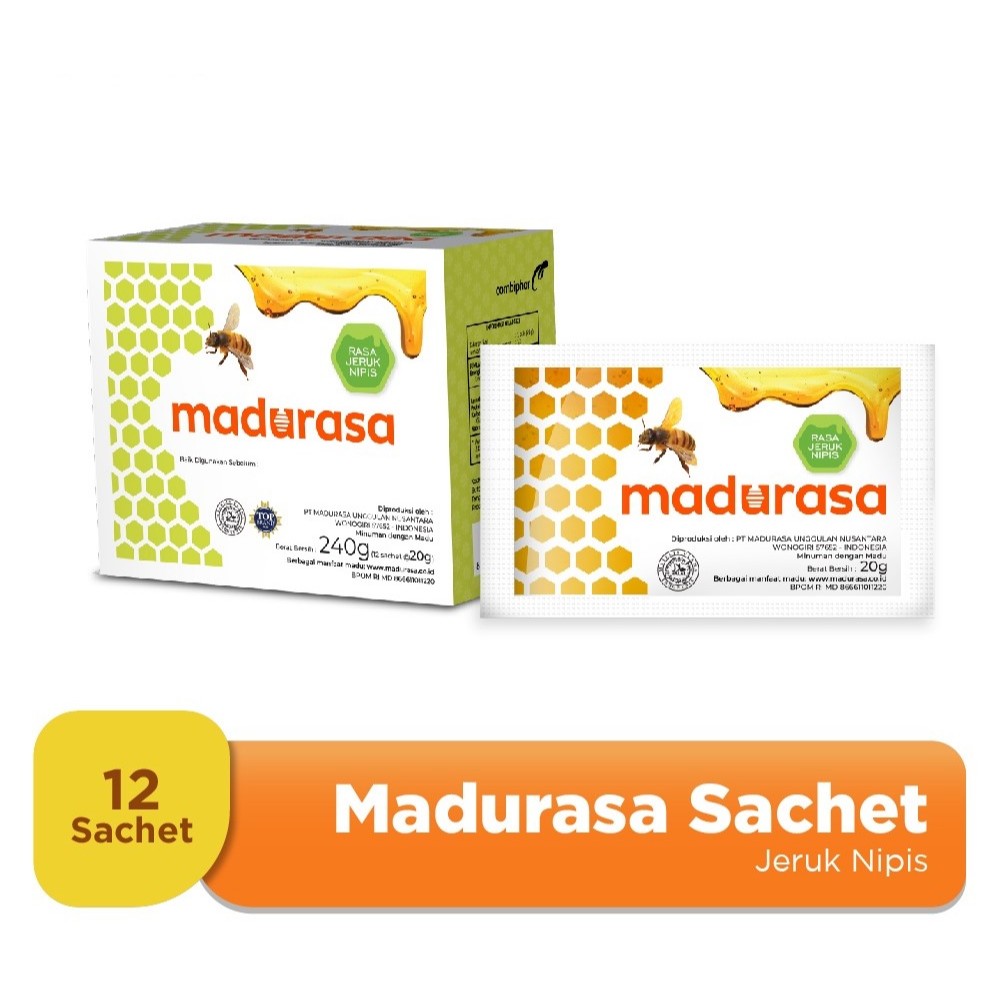 

Madurasa Jeruk Nipis Box isi 12 Sachet