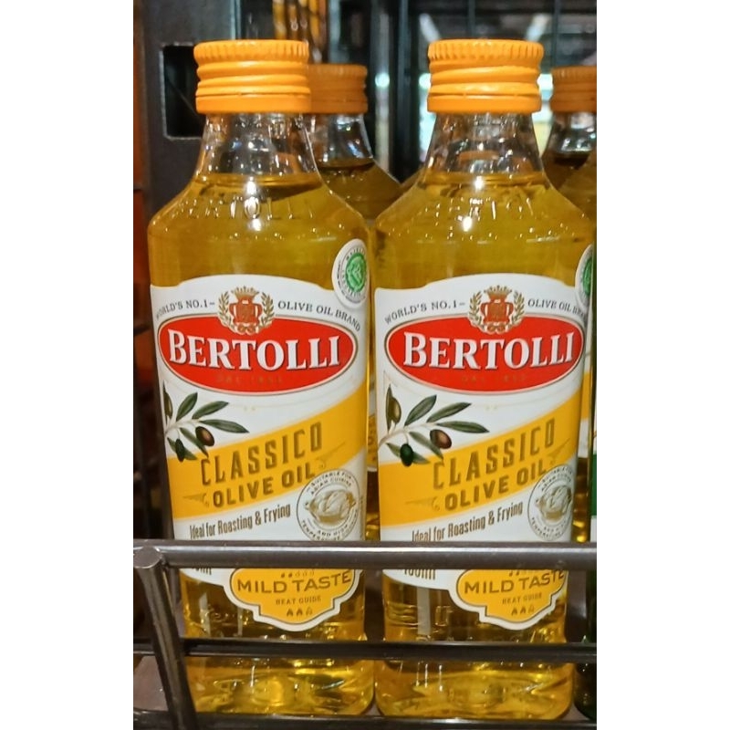 

Minyak Zaitun Klasik BERTOLLI Classico Olive Oil 100ml - LM, HK.