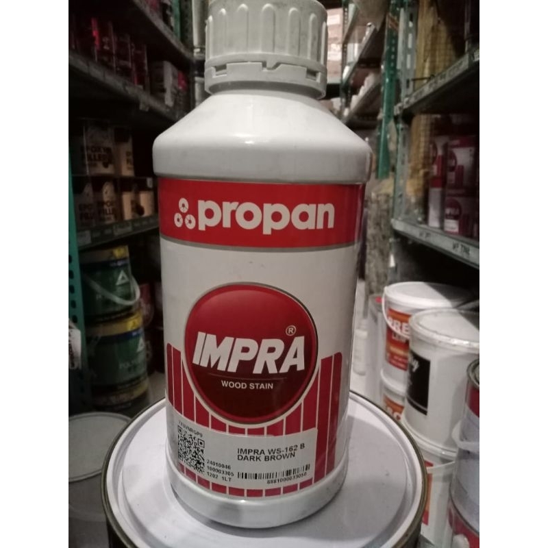 propan-impra wood stain-ws 162B-dark brown-1kg-melamine