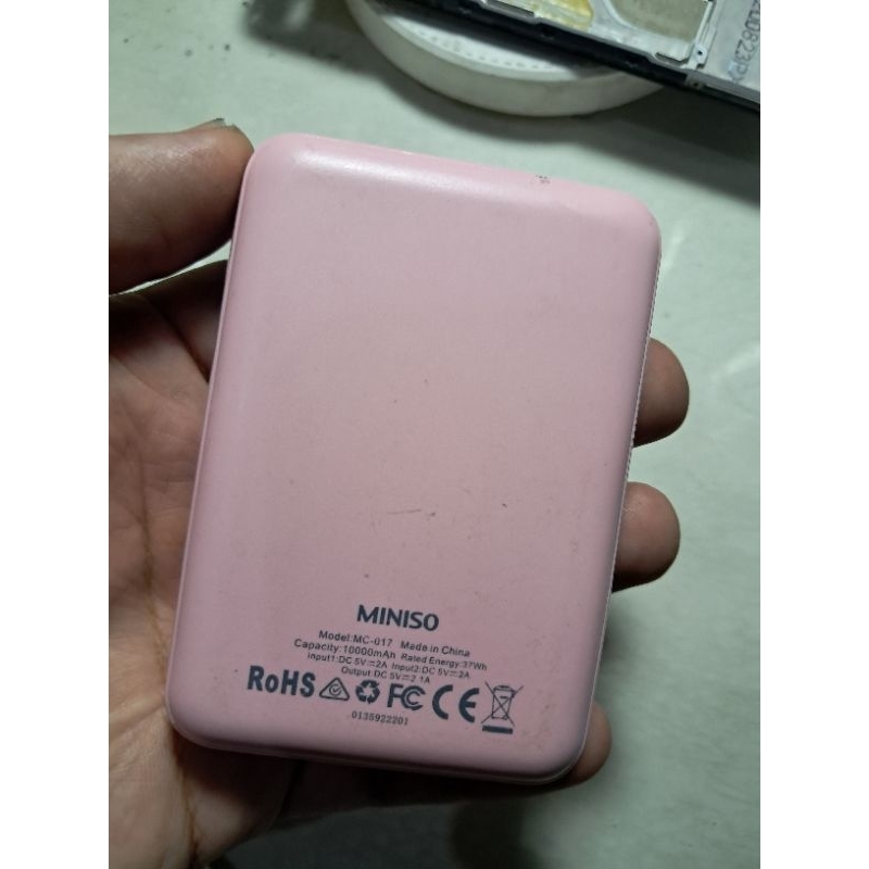 power bank miniso 10000mah