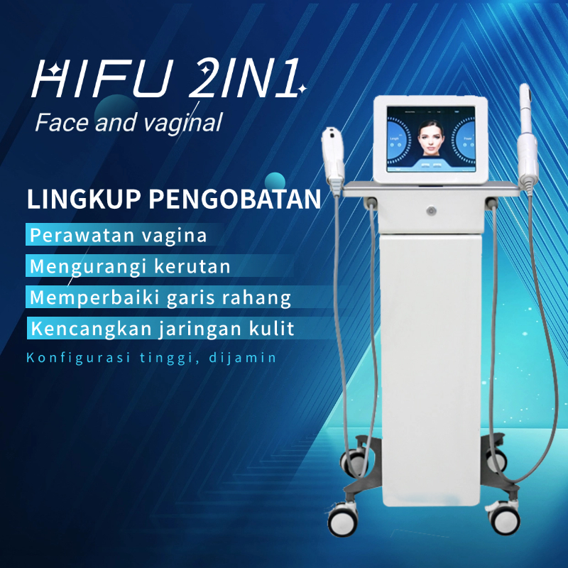 HIfu 2in1 hifu wajah + hifu vagina ultrasound alat klinik kecantikan beauty mesin beauty machine rad